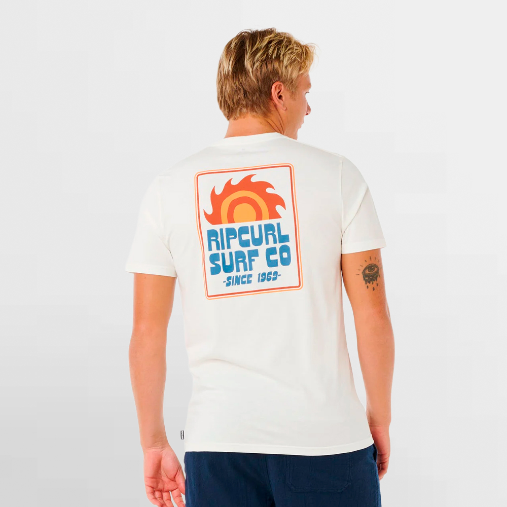 RIP CURL CAMISETA PACIFIC RINSE SUNRISE TEE - 0XJMTE 3021