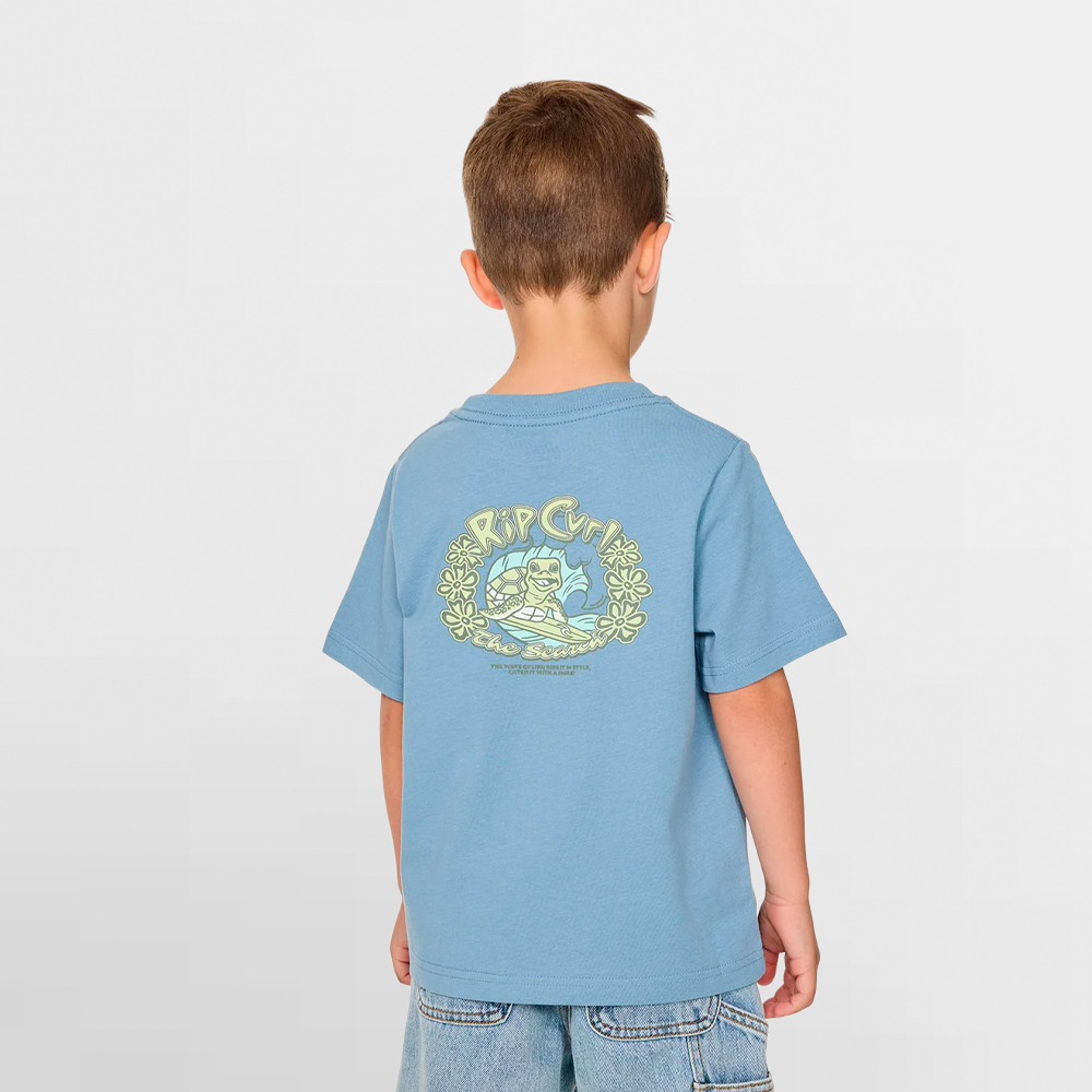 RIP CURL CAMISETA LK. RIDE THE WAVE ART TEE - 02UTTE 4737