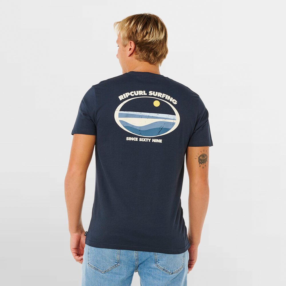 RIP CURL CAMISETA STREAMLINE LINEUP TEE - 0YUMTE 0291