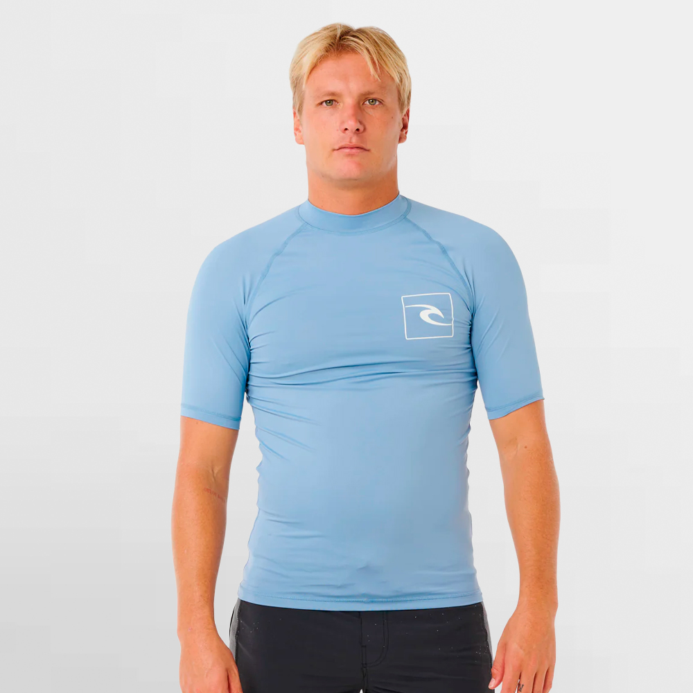 RIP CURL LYCRA STREAMLINE UPF S/S RASH - 172MRV 4737