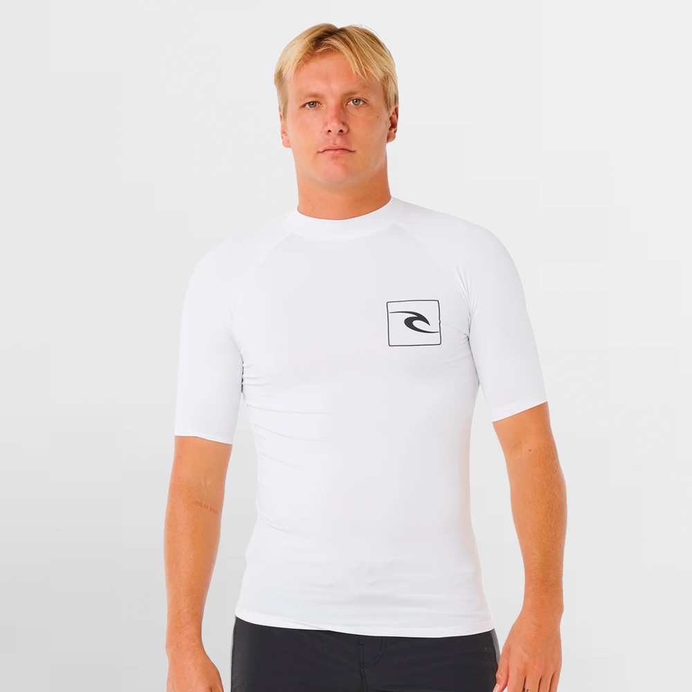 RIP CURL LYCRA STREAMLINE UPF S/S RASH - 172MRV 1000