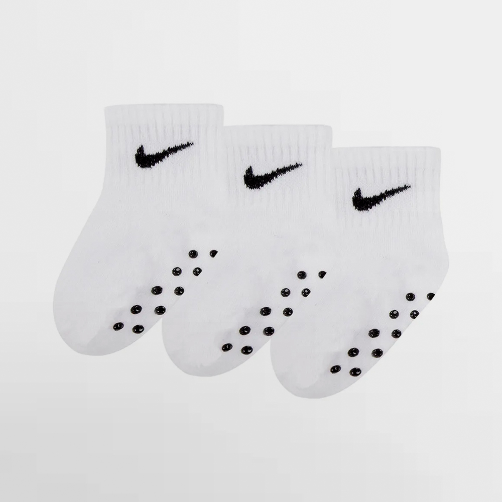 NIKE CALCETIN PACK 3 3PK GRIPPER QTR SOCK - NN1131 F00