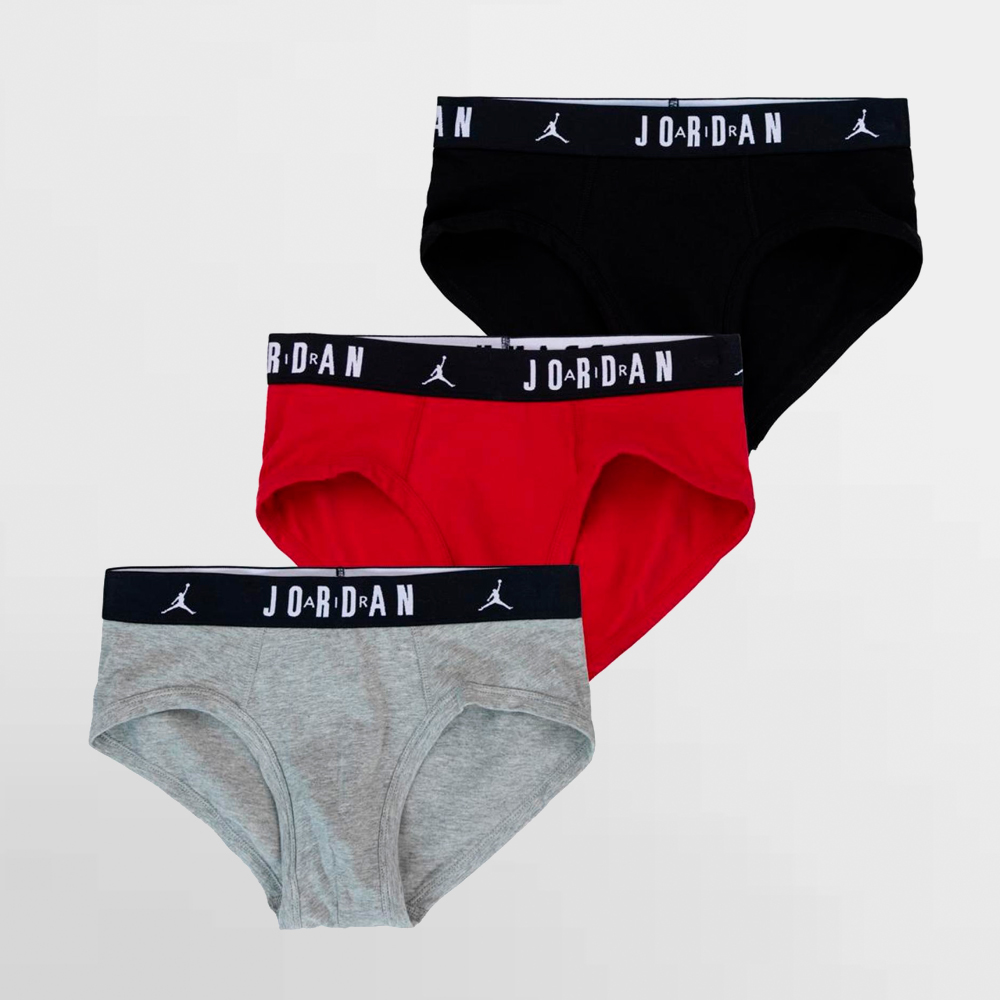 NIKE SLIP FLIGHT COTTON 3PK HIP BRIEF - JM0743 H24