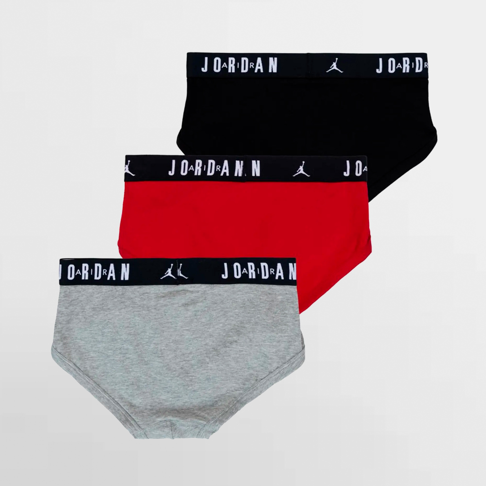 NIKE SLIP FLIGHT COTTON 3PK HIP BRIEF - JM0743 H24