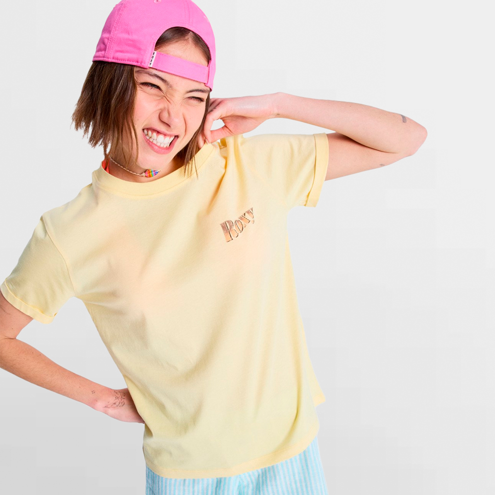 ROXY CAMISETA W. OCEANREGULAR POSTER - ERJZT06099 YEG0