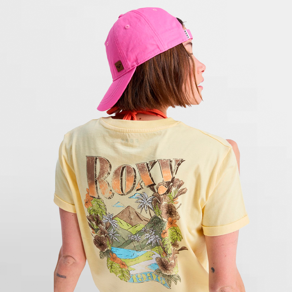 ROXY CAMISETA W. OCEANREGULAR POSTER - ERJZT06099 YEG0