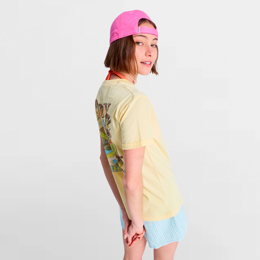 ROXY CAMISETA W. OCEANREGULAR POSTER - ERJZT06099 YEG0
