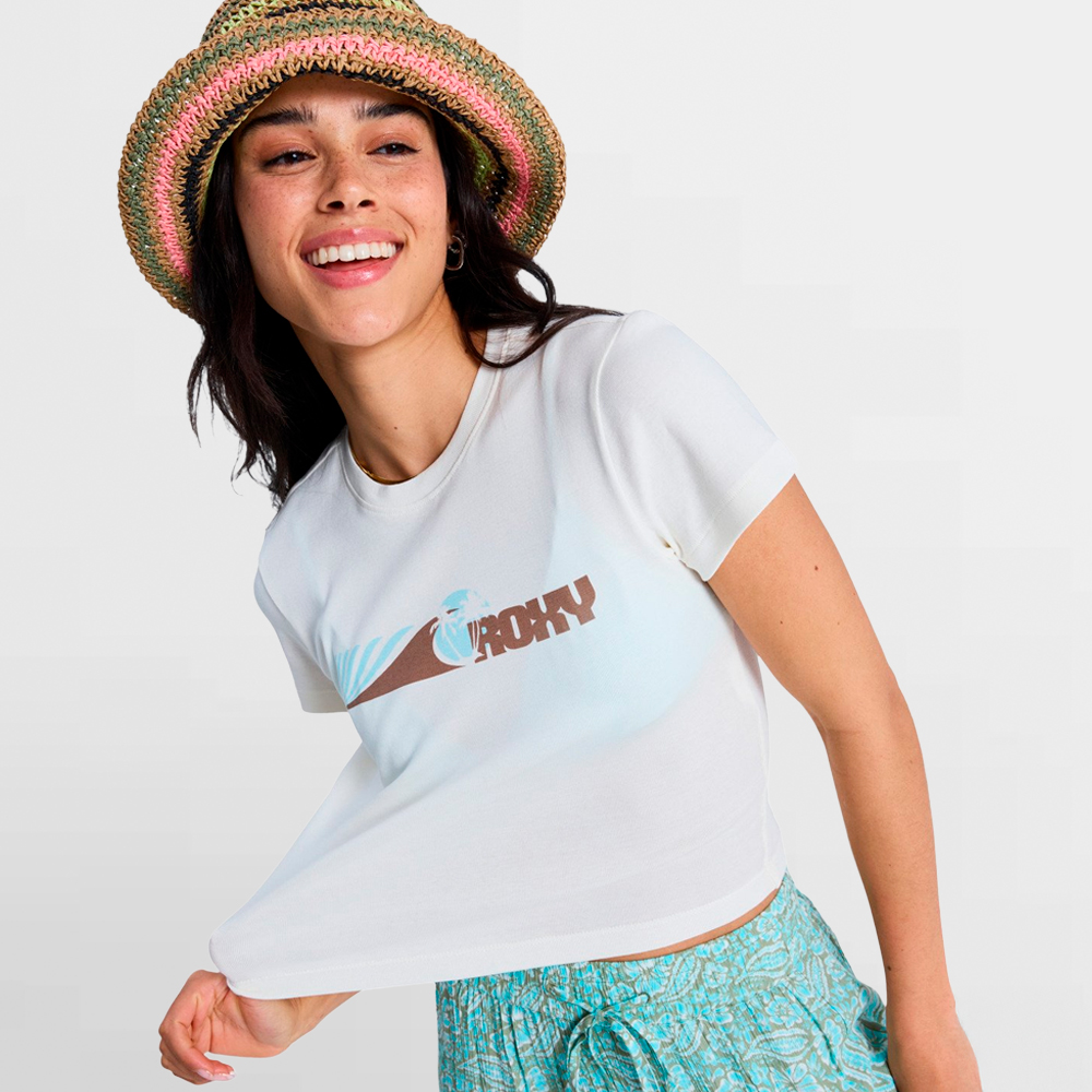 ROXY CAMISETA W. BEACH LOVE - ERJZT06100 WZA0