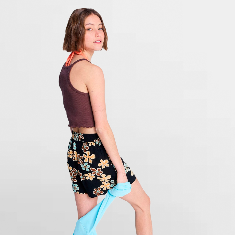 ROXY PANT. CORTO W. LEKEITIO BREAK HIGH PRINTED - ERJNS03570 KVJ8