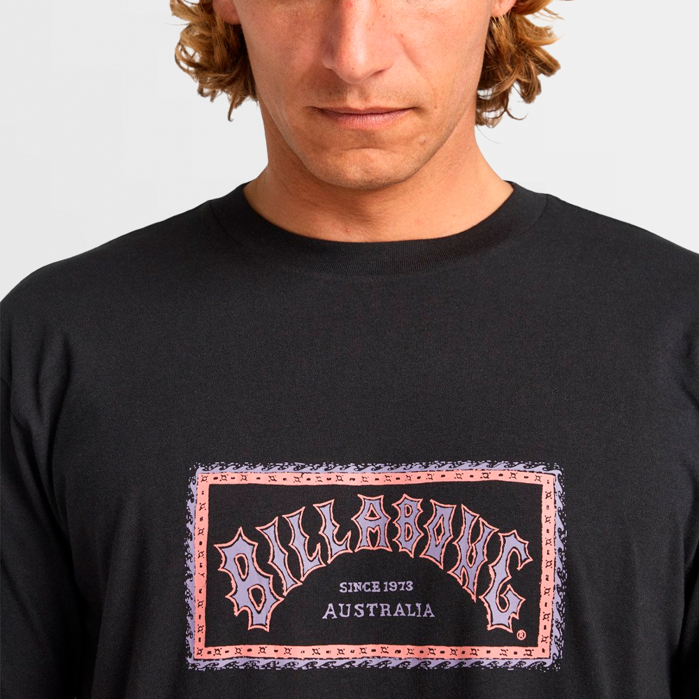 BILLABONG CAMISETA ARCH FRAME SS - EBYZT00341 BLK