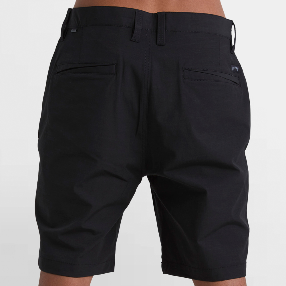 BILLABONG PANT. CORTO CROSSFIRE SOLID - ABYHY03002 BLK