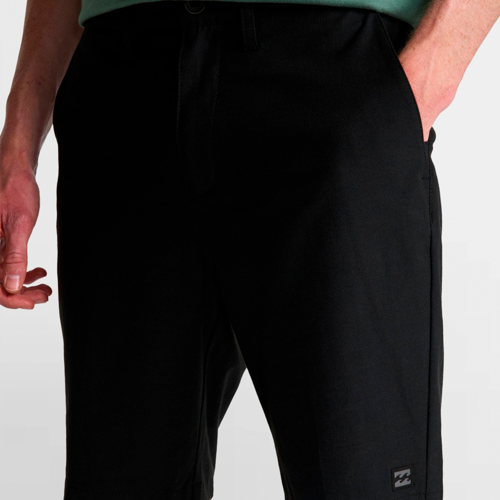 BILLABONG PANT. CORTO CROSSFIRE SOLID - ABYHY03002 BLK