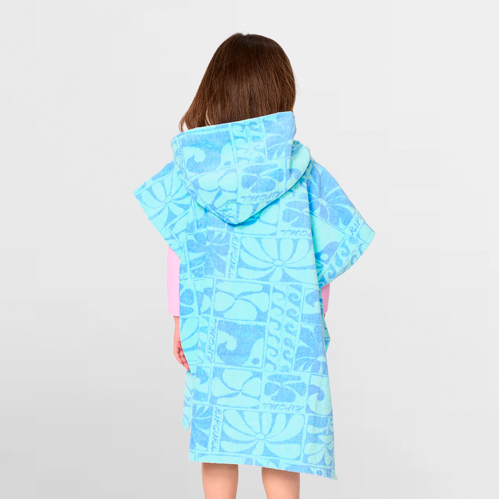 RIP CURL PONCHO LG. MIXD SNAP CTTN HOODED - 00AJTO 0070