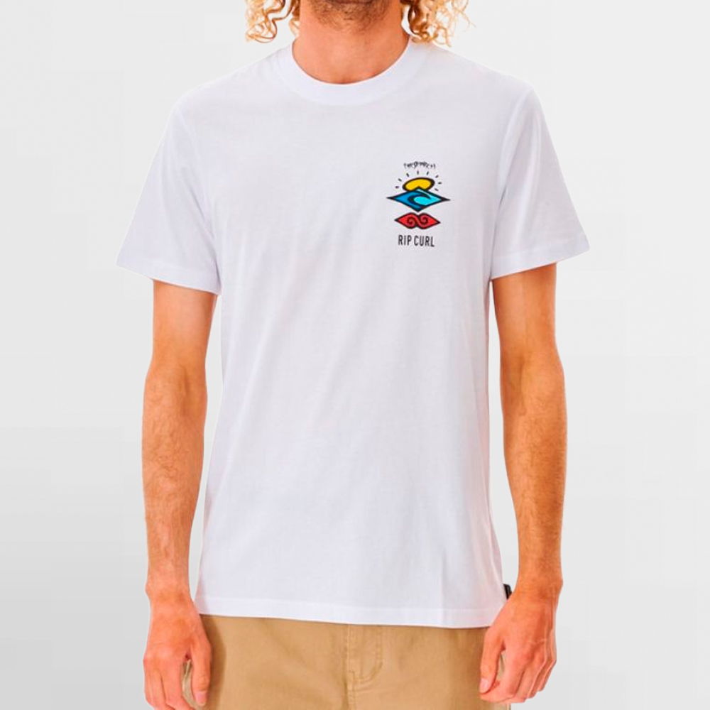 RIP CURL CAMISETA SEARCH ICON TEE - 0CBMTE 1000