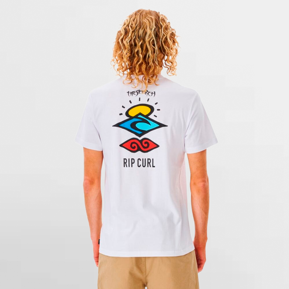 RIP CURL CAMISETA SEARCH ICON TEE - 0CBMTE 1000