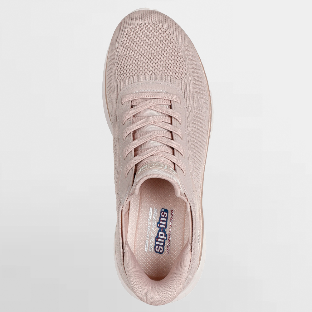 SKECHERS CALZADO W.  BOBS SPORT SQUAD CHAOS SLIP-INS - 117497 NTGD