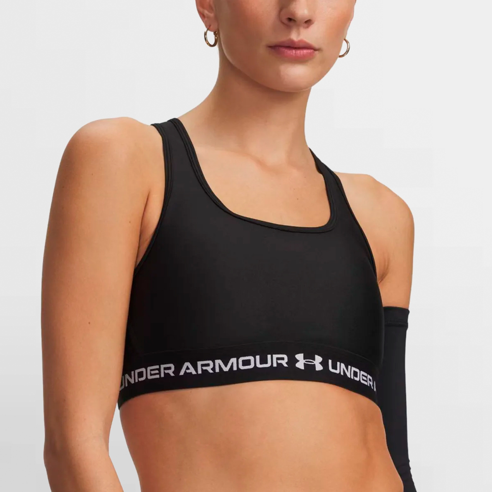 UNDER ARMOUR TOP W. MID CROSSBACK BRA - 1361034 011