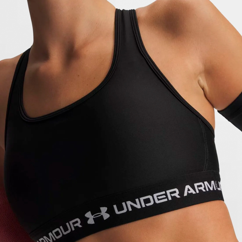 UNDER ARMOUR TOP W. MID CROSSBACK BRA - 1361034 011