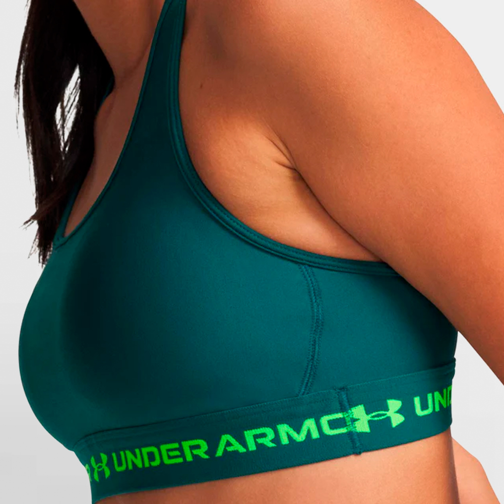 UNDER ARMOUR TOP W. MID CROSSBACK BRA - 1361034 338