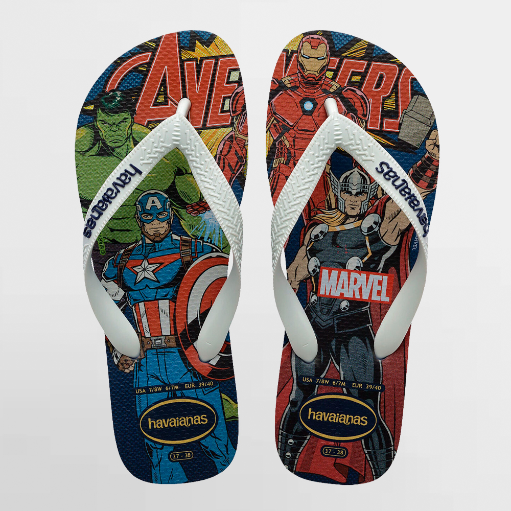 HAVAIANAS SANDALIA TOP MARVEL CLASSICS - 4147012 0555