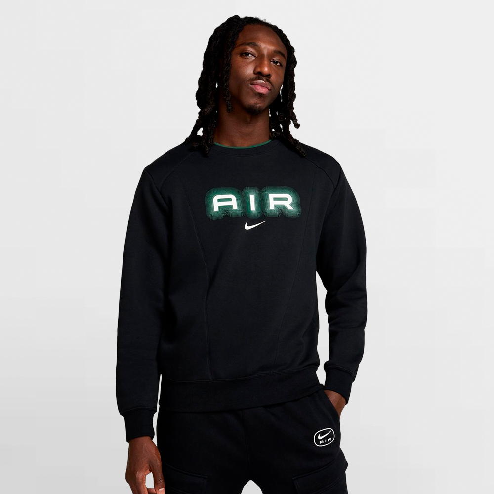 NIKE SUDADERA NSW AIR CREW FLC - HM0177 011