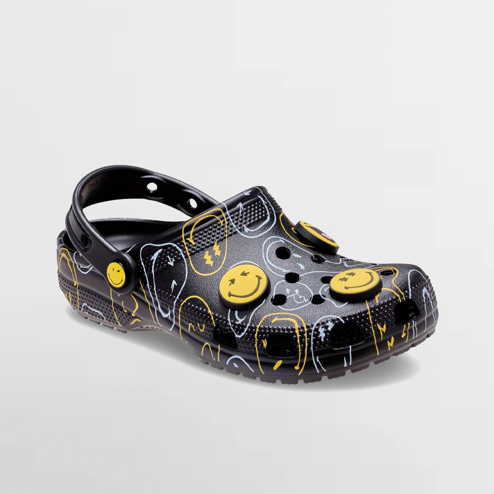 CROCS ZUECO SMILEY CLASSIC CLOG 90H - 211693