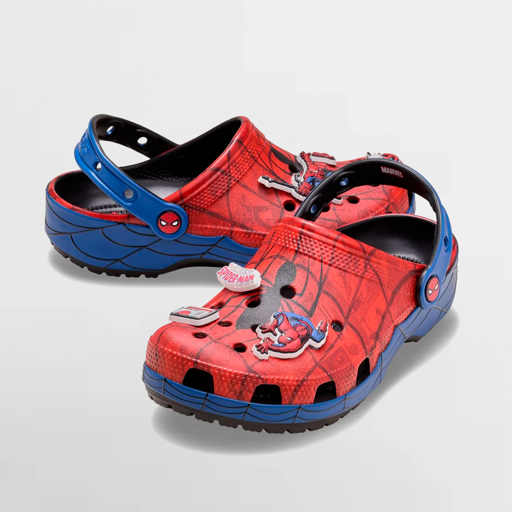 CROCS ZUECO SPIDER MAN WEB ( 90H ) PS/GS - 211409
