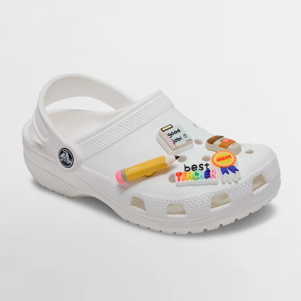 CROCS PIN BEST TEACHER 5 PACK - 10016073