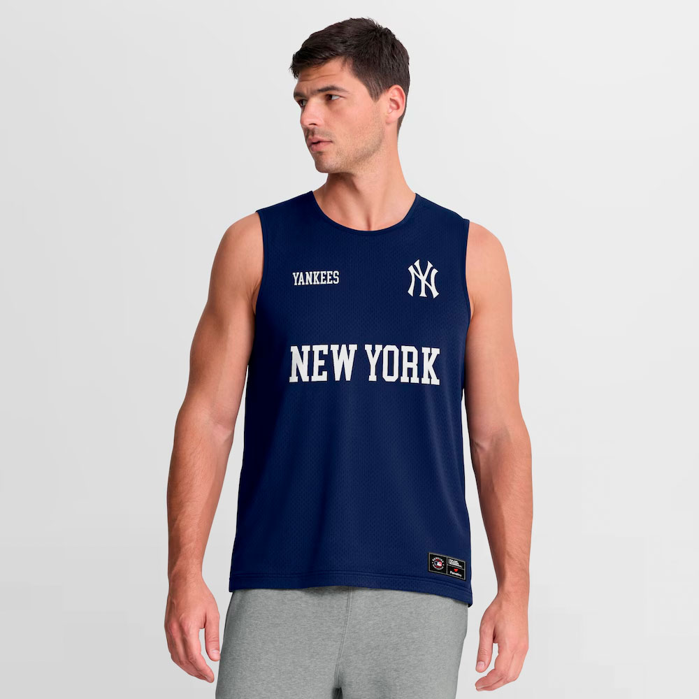 NIKE CAMISILLA FOUNDATION MESH TANK (YANKEES) - 044U-5589-NK-U2D