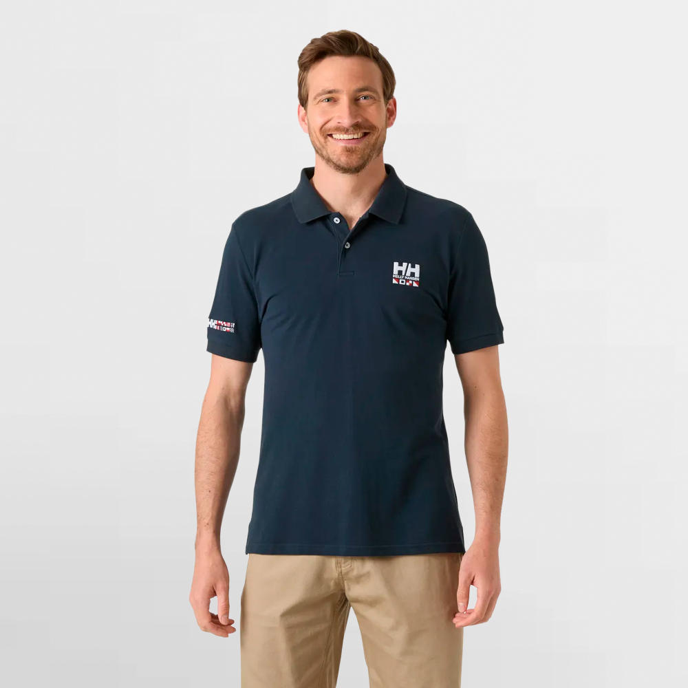 HELLY HANSEN POLO MESSINA GRAPHIC FITTED POLO - 54540 599