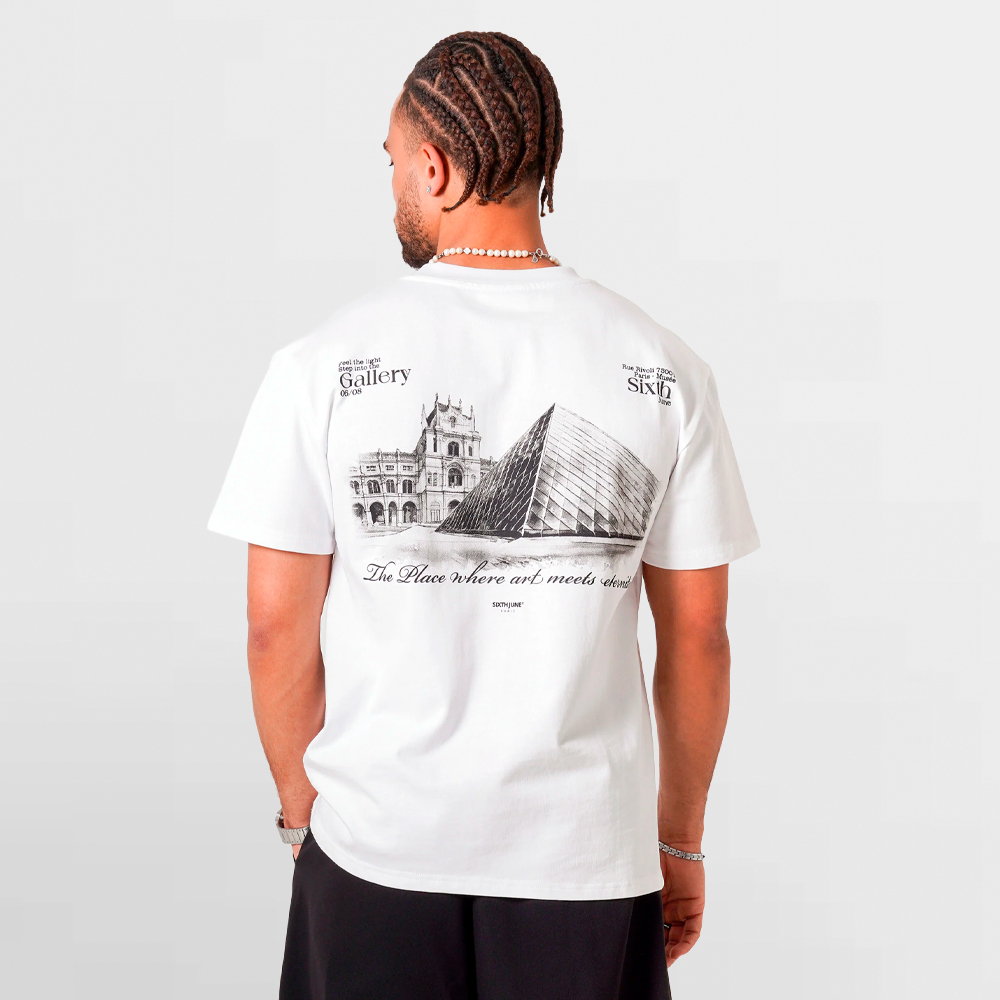 SIXTH JUNE CAMISETA LOUVRE PRINTED SS - 25929