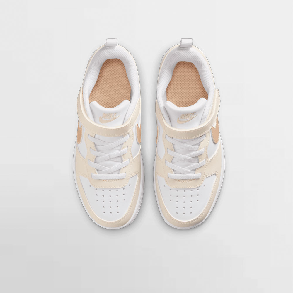 NIKE CALZADO COURT BOROUGH LOW BBALL PS - IR5463 100