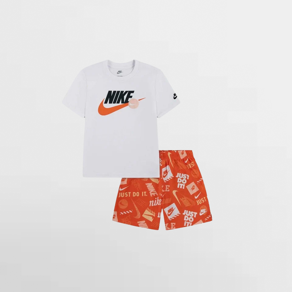 NIKE SET INF. NSW ITZ AOP SHORT SET - 66N945 N33