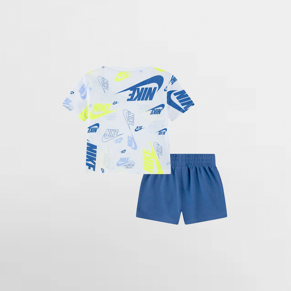NIKE SET INF. NSW AOP LT WT FT SHORT SET - 66N043 B4T