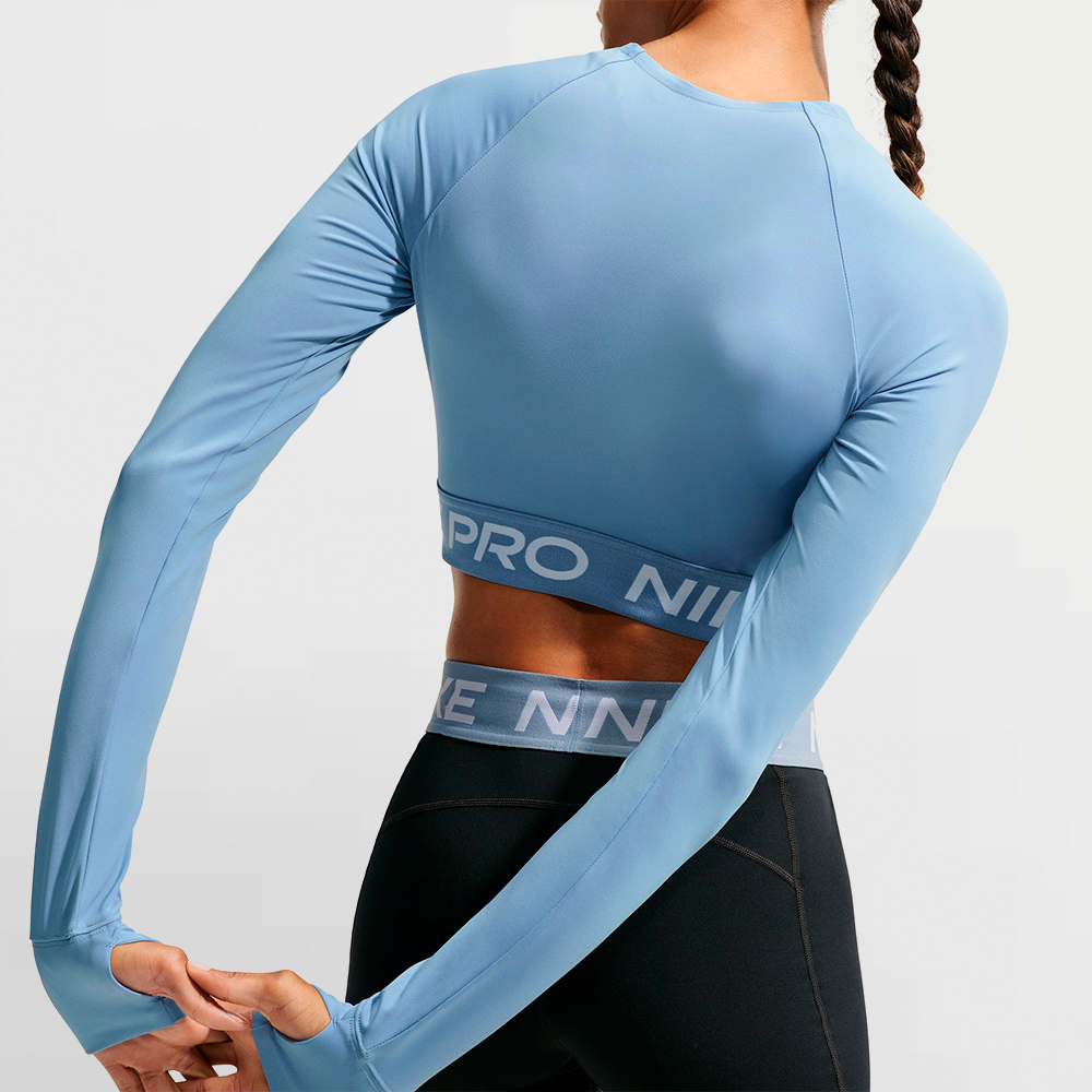 NIKE CAMISETA M/L W. PRO 365 CROP - FV5484 486