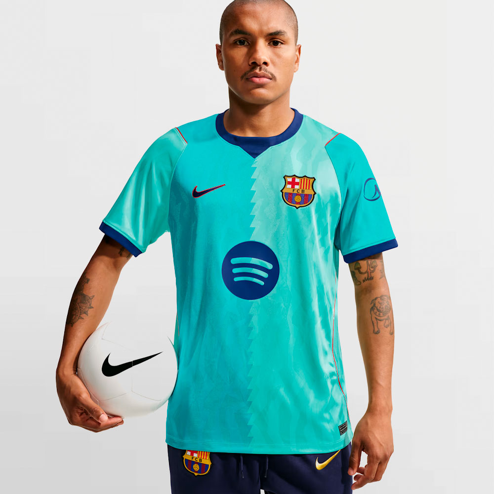NIKE CAMISA FCB JSY SS STAD 3R - II6652 301