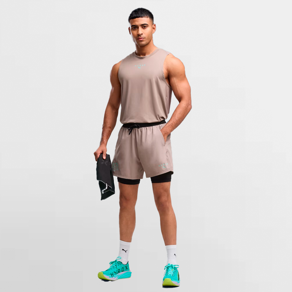 PUMA PANT. CORTO HYROX 2IN1 PWRMODE SHORT - 529236 81