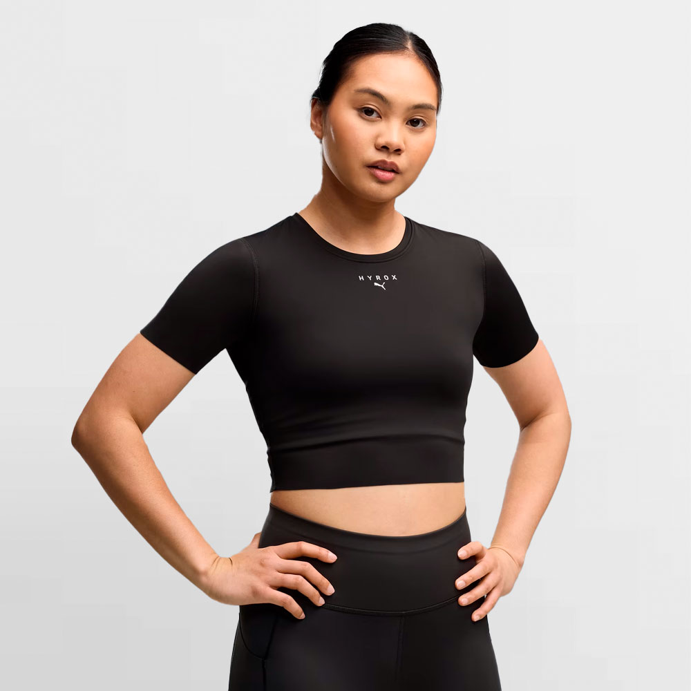 PUMA CAMISETA W. X HYROX PWRMODE CROP - 529328 01