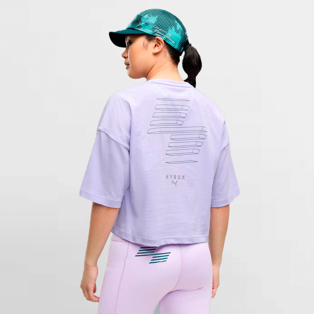 PUMA CAMISETA W. X HYROX CROPPED LIFES - 529253 46