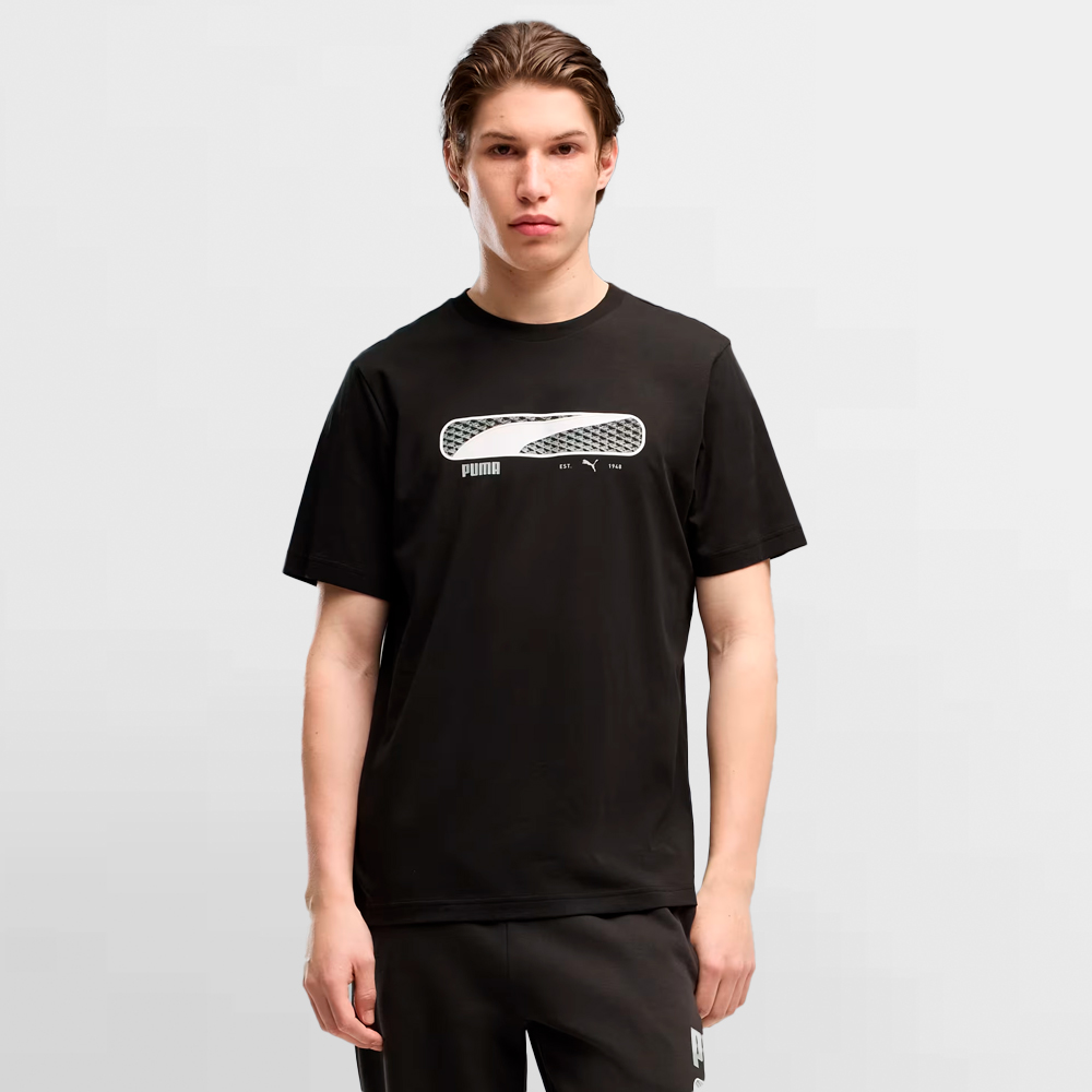 PUMA CAMISETA SPORT LOGO PLAY TEE - 694317 01