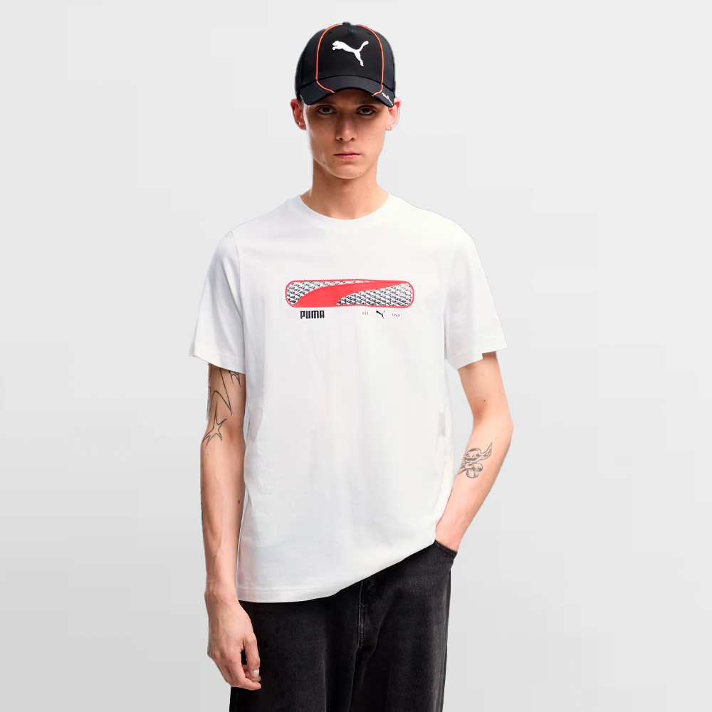 PUMA CAMISETA SPORT LOGO PLAY TEE - 694317 02
