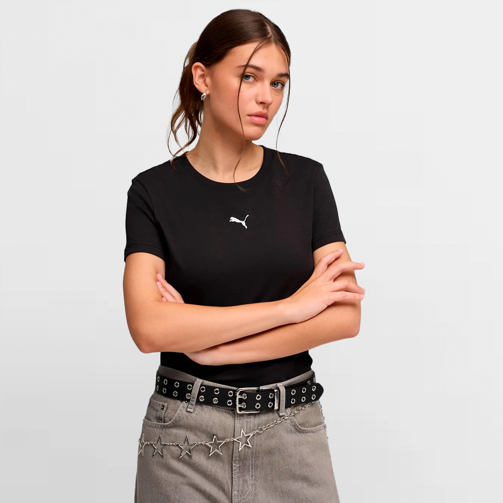 PUMA CAMISETA W. ESS CAT LOGO TEE - 692916 01