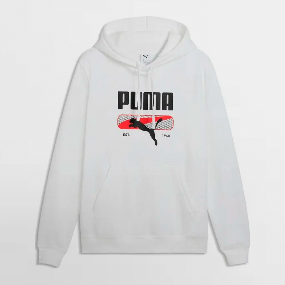 PUMA CANGURO SPORT LOGO PLAY HOOD - 694606 02