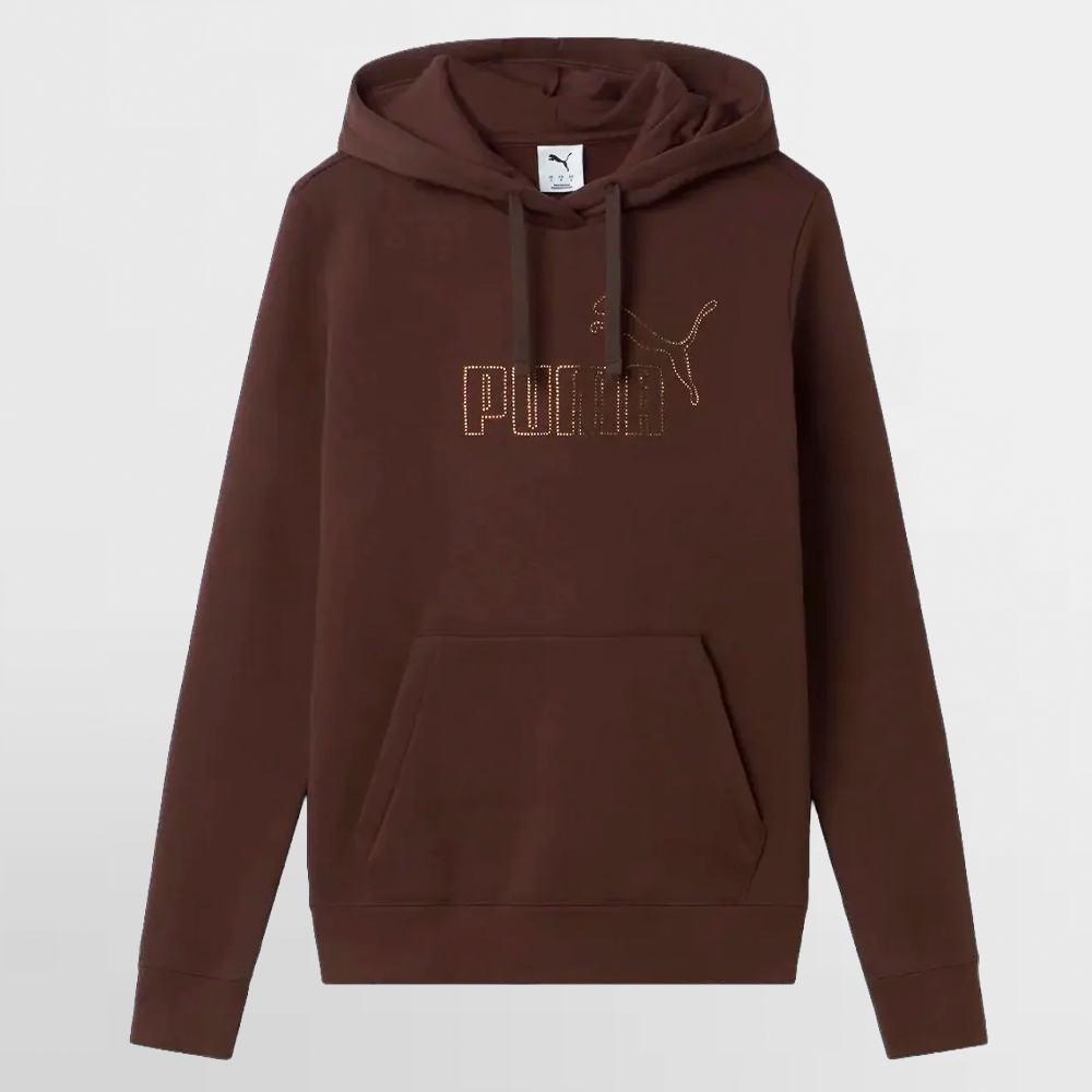 PUMA CANGURO W. ESS+ RHINESTONE HOODIE FL - 696924 33