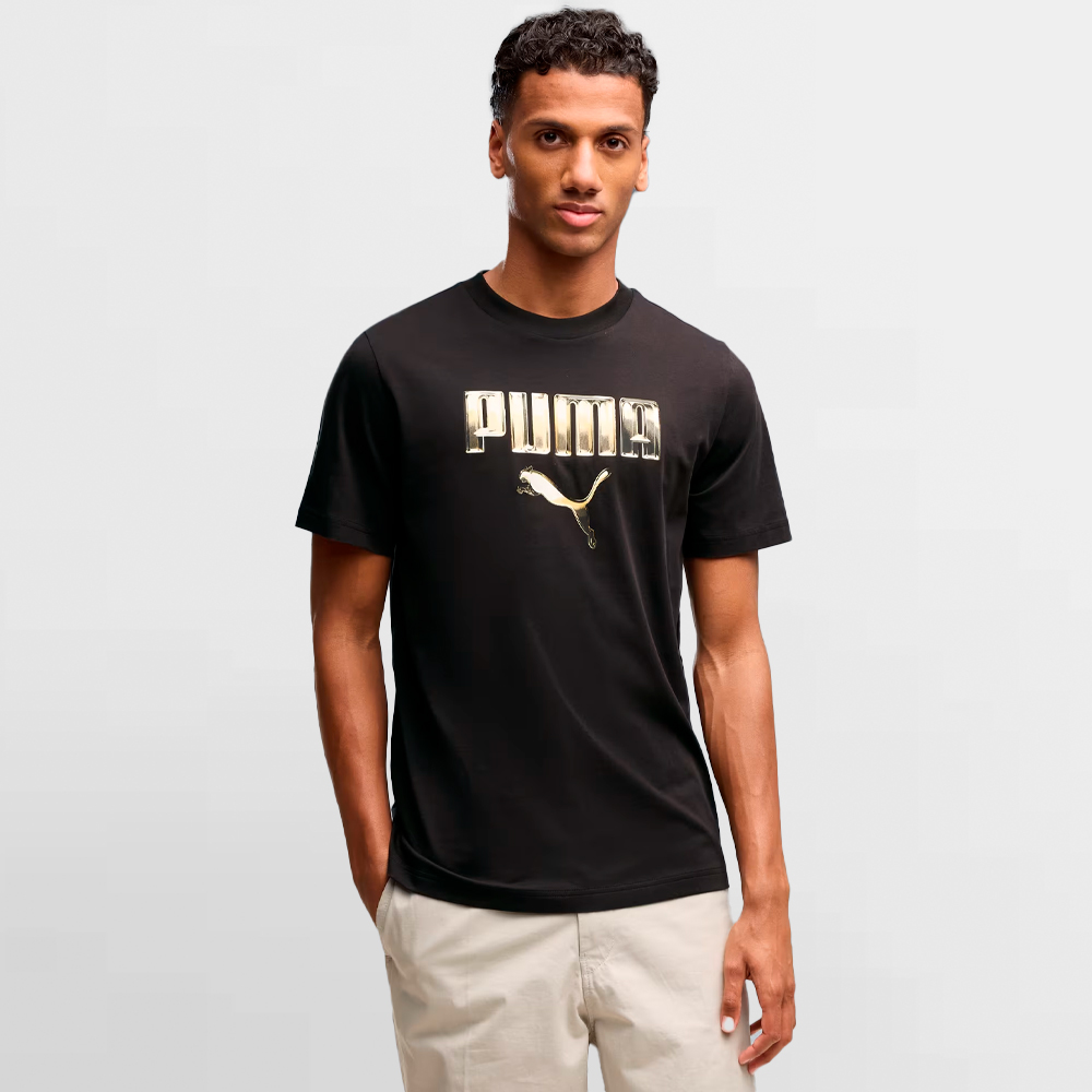 PUMA CAMISETA SPORT GRAPHIC METALLIC - 694323 01