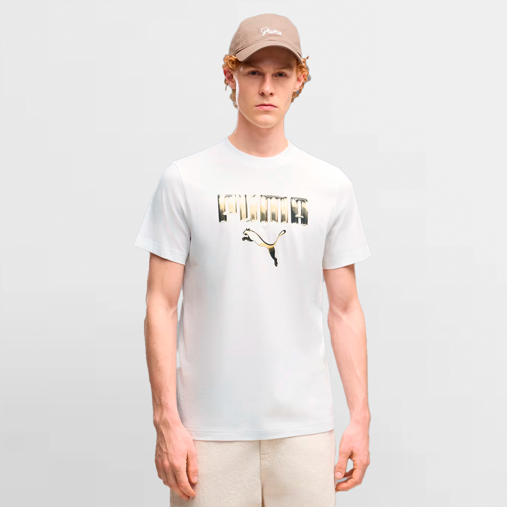 PUMA CAMISETA SPORT GRAPHIC METALLIC - 694323 02