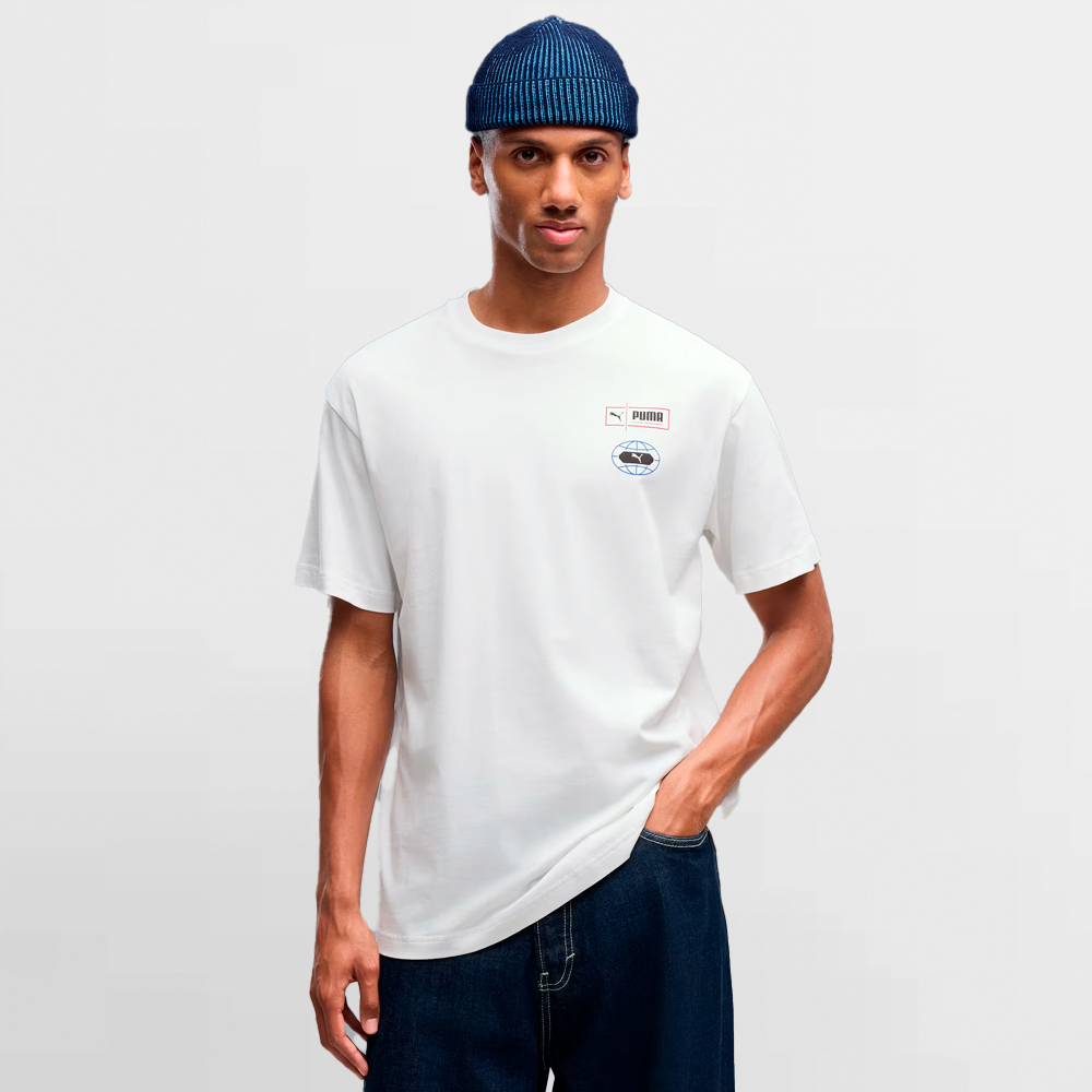 PUMA CAMISETA GRAPHICS STACKED TEE - 694368 02