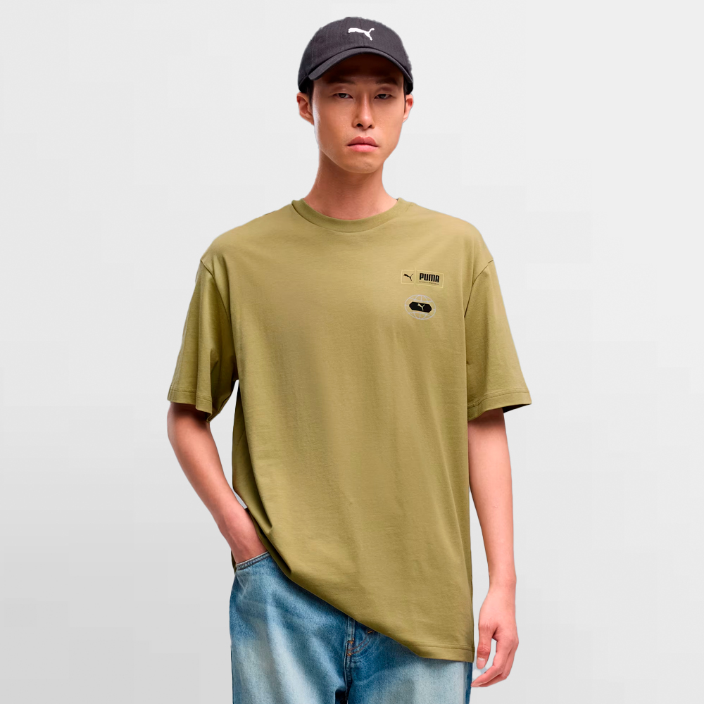 PUMA CAMISETA GRAPHICS STACKED TEE - 694368 89