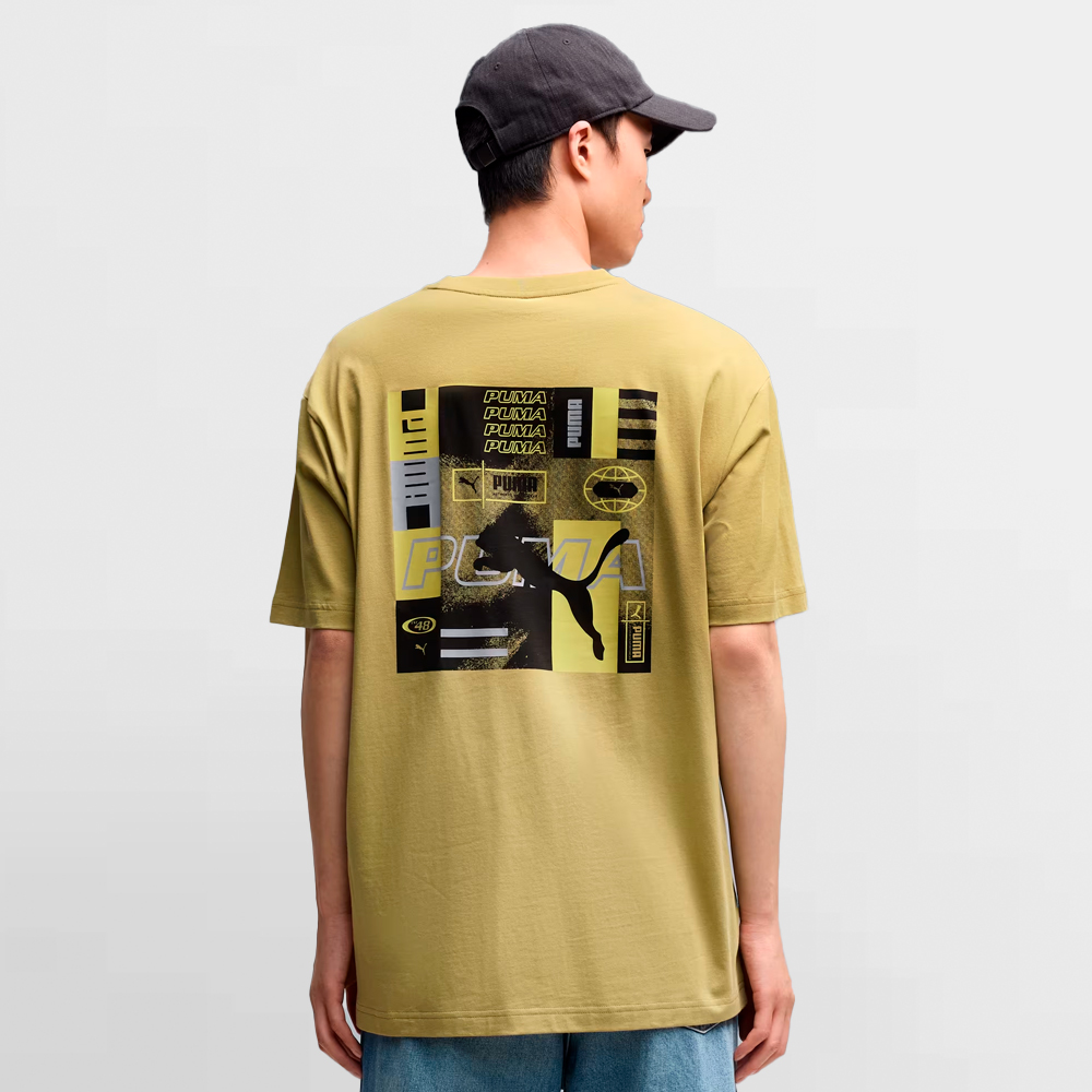 PUMA CAMISETA GRAPHICS STACKED TEE - 694368 89