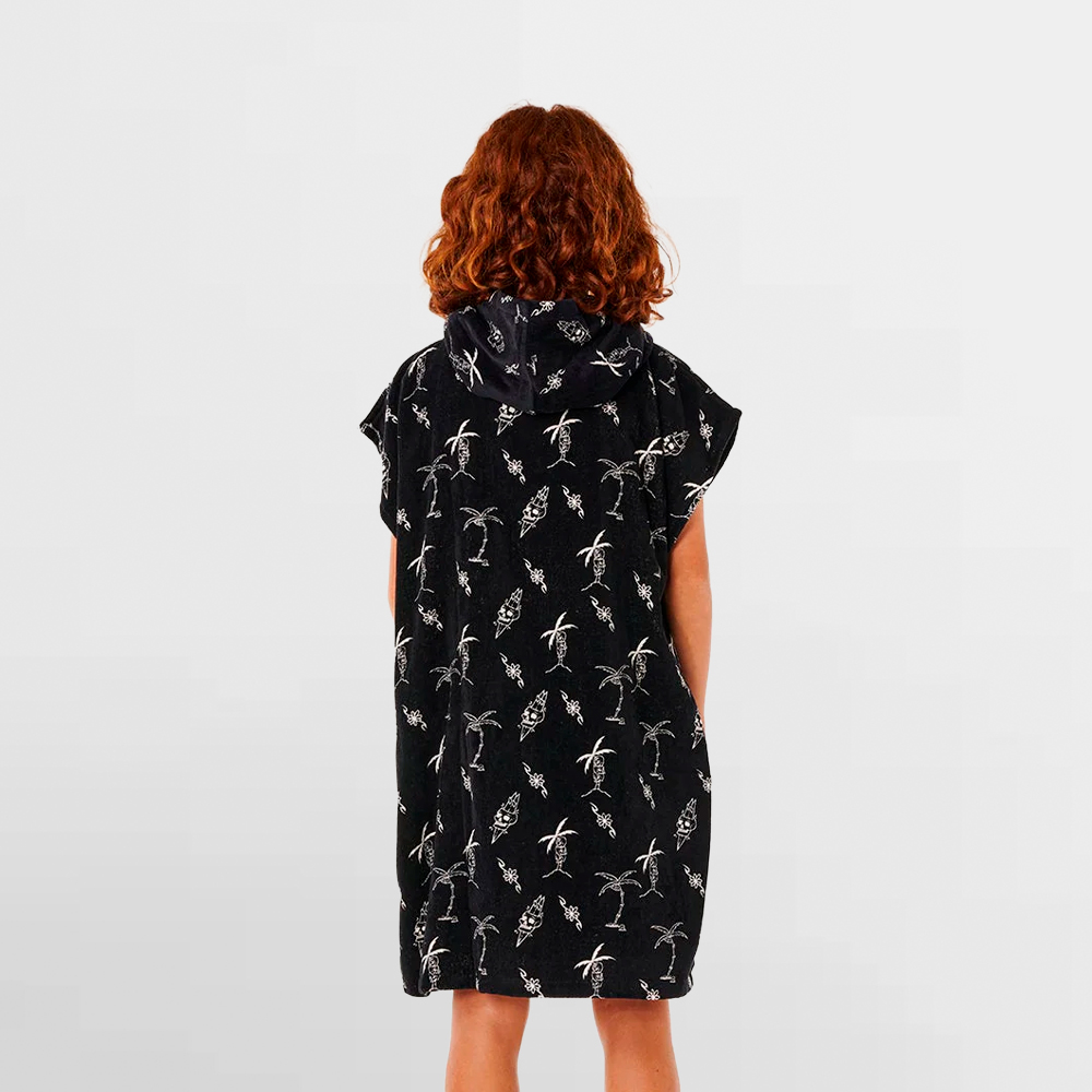 RIP CURL PONCHO K. MIXED HOODED TOWEL - 008BTO 0090